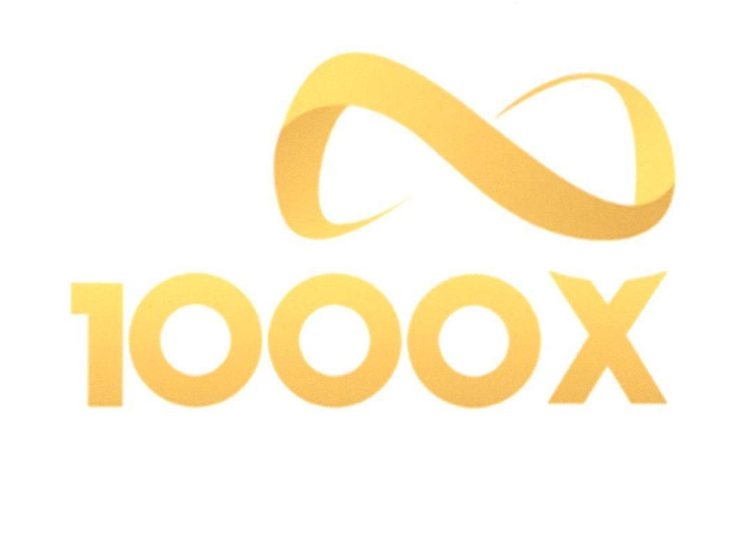 1000X