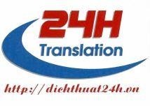 24H Translation http://dichthuat24h.vn