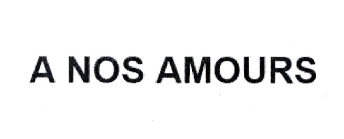 A NOS AMOURS
