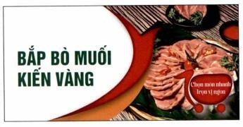 BẮP BÒ MUỐI KIẾN VÀNG Chọn món nhanh Trọn vị ngon