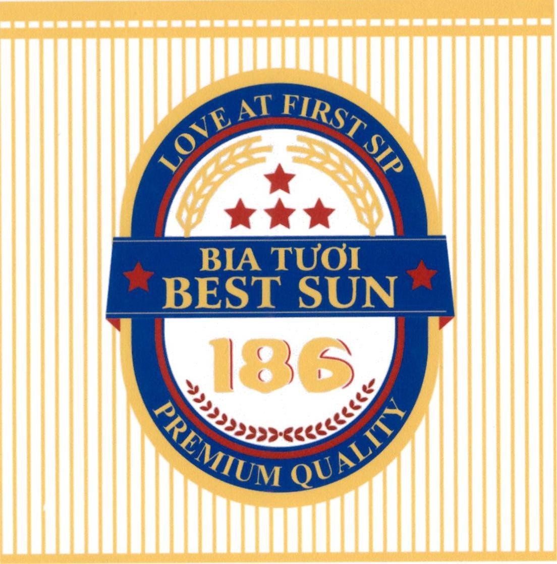 BIA TƯƠI BEST SUN 186 LOVE AT FIRST SIP PREMIUM QUALITY