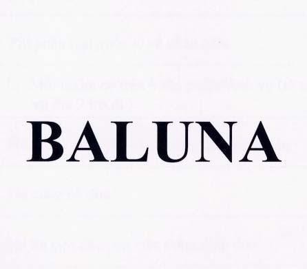BALUNA
