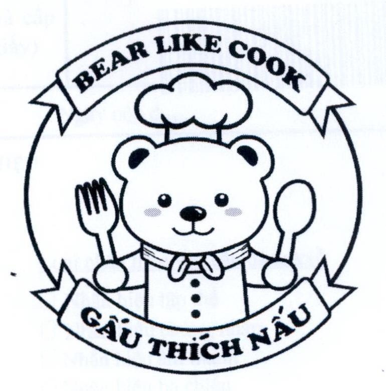 BEAR LIKE COOK GẤU THÍCH NẤU