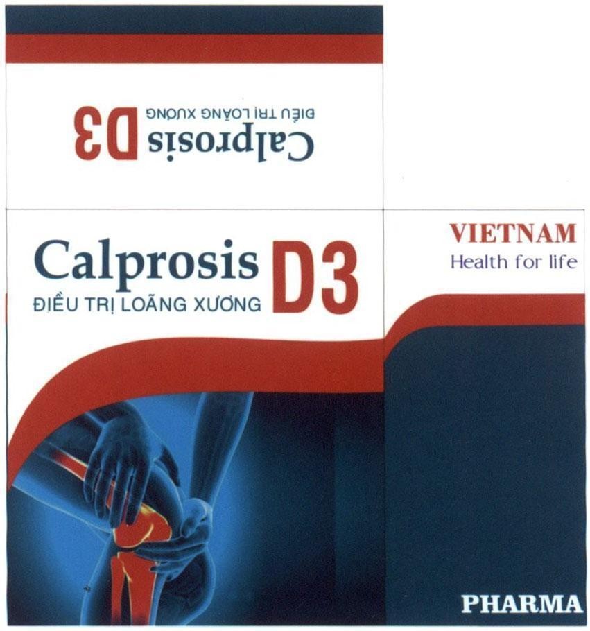 Calprosis D3 PHARMA Điều Trị Loãng Xương VIET NAM Health for life