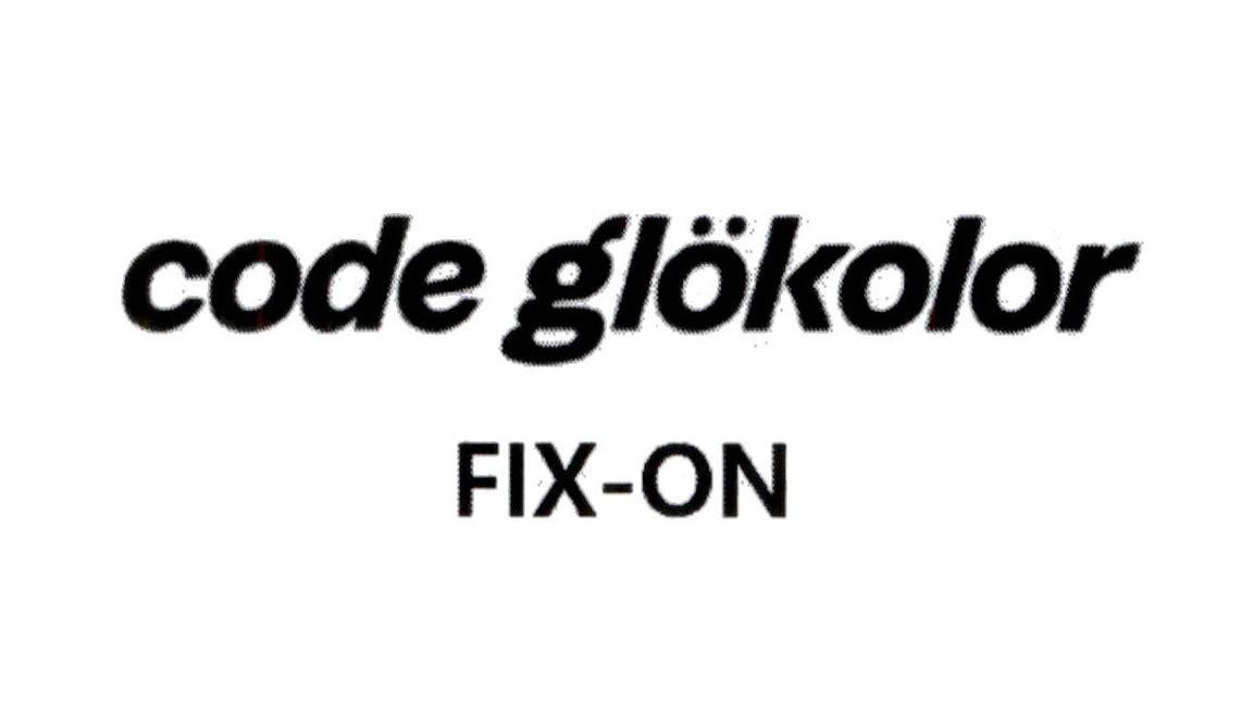 code glökolor FIX-ON