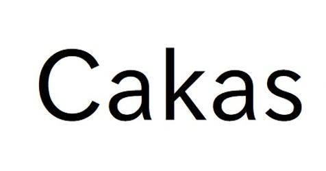 Cakas