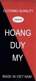 CLOTHING QUANLITY HDM HOANG DUY MY MADE IN VIET NAM