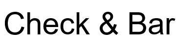 Check & Bar