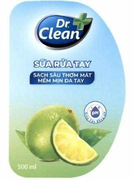 Dr. Clean + SỮA RỬA TAY SẠCH SÂU THƠM MÁT MỀM MỊN DA TAY Giúp Cân Bằng pH 500 ml