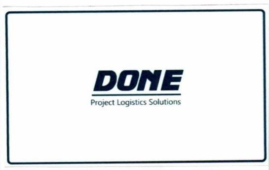 DONE Project Logistics Solutions
