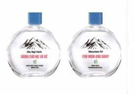 Dầu Ngũ Hành DÀNH CHO MẸ VÀ BÉ bp NHÀ MÁY DƯỢC PHẨM BÌNH PHÚ Mountain Oil FOR MOM AND BABY bp BINH PHU PHARMACEUTICAL
