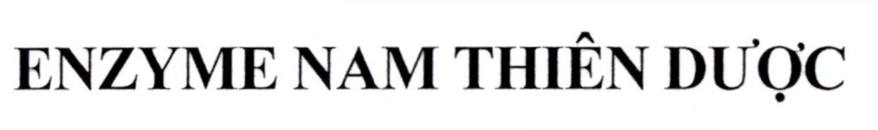 ENZYME NAM THIÊN DƯỢC