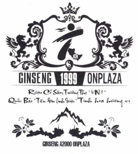 GINSENG 1999 ONPLAZA Rượu cổ Sâm Trường Thọ 4 IN 1 Quốc bảo Tiên đơn linh dược Tinh hoa hương vị GINSENG A2000 ONPLAZA