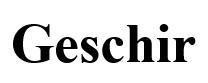 Geschir