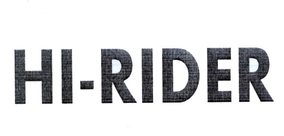 HI-RIDER