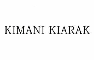KIMANI KIARAK