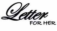Letter FOR HER