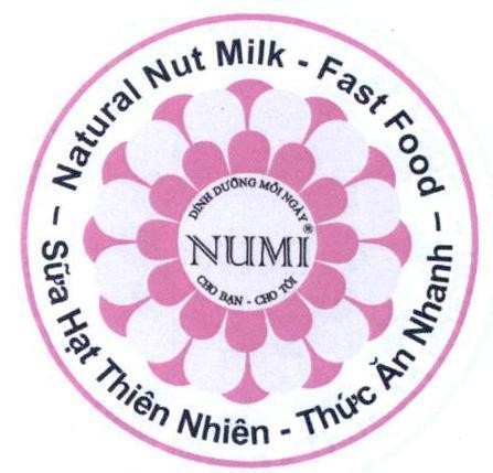 NUMI Dinh Dưỡng Mỗi Ngày Cho Bạn - Cho Tôi Natural Nut Milk Fast Food Sữa Hạt Thiên Nhiên - Thức Ăn Nhanh