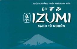 NƯỚC KHOÁNG THIÊN NHIÊN ION KIỀM IZUMI SẠCH TỪ NGUỒN [IZUMI; IZUMI]