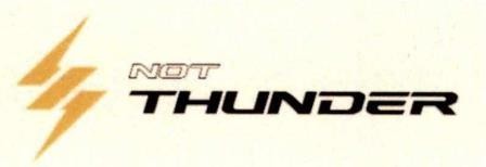NOT THUNDER