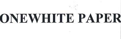 ONEWHITE PAPER