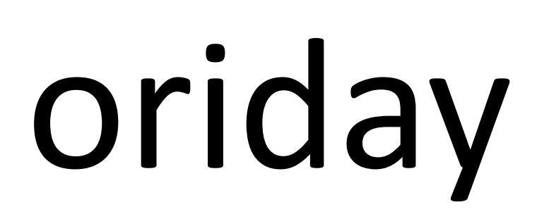 oriday