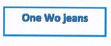 One Wo jeans
