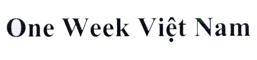 One Week Việt Nam