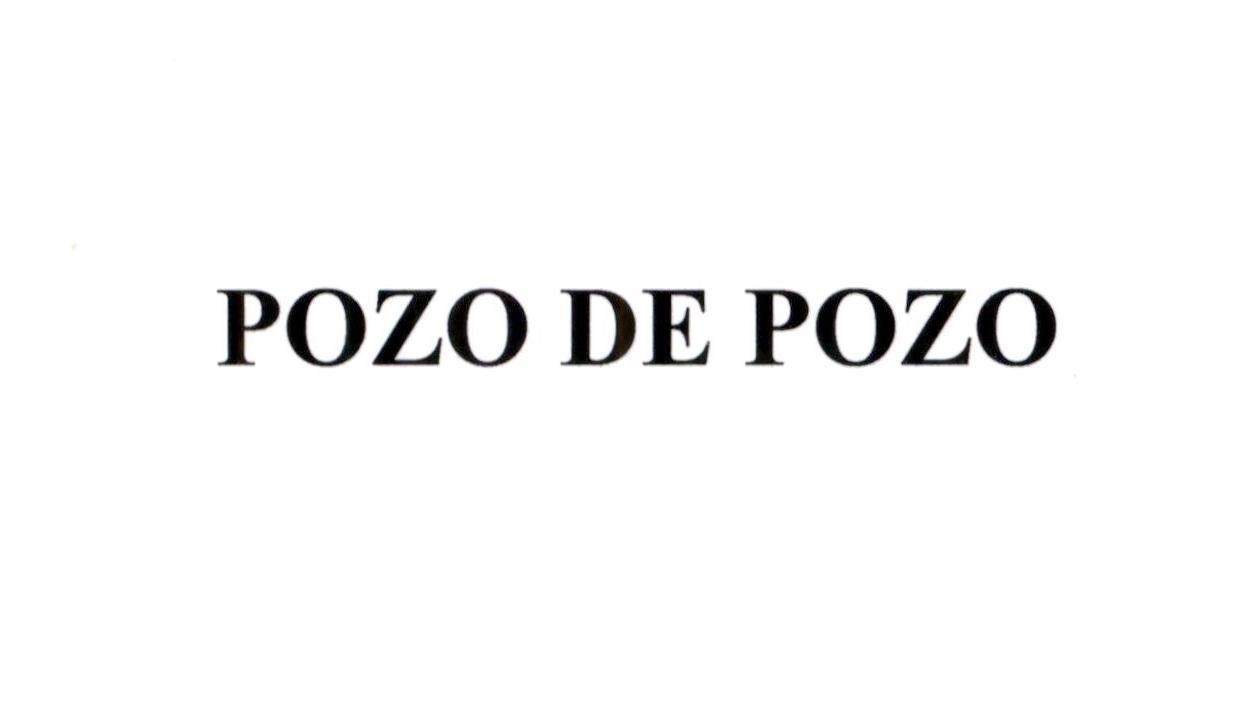 POZO DE POZO