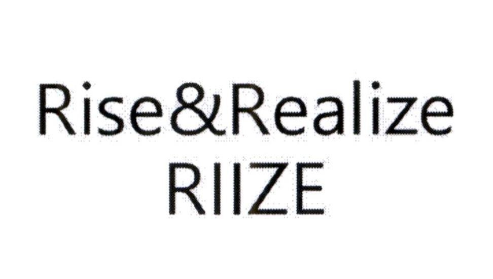 Rise&Realize RIIZE