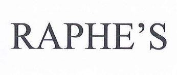 RAPHE'S