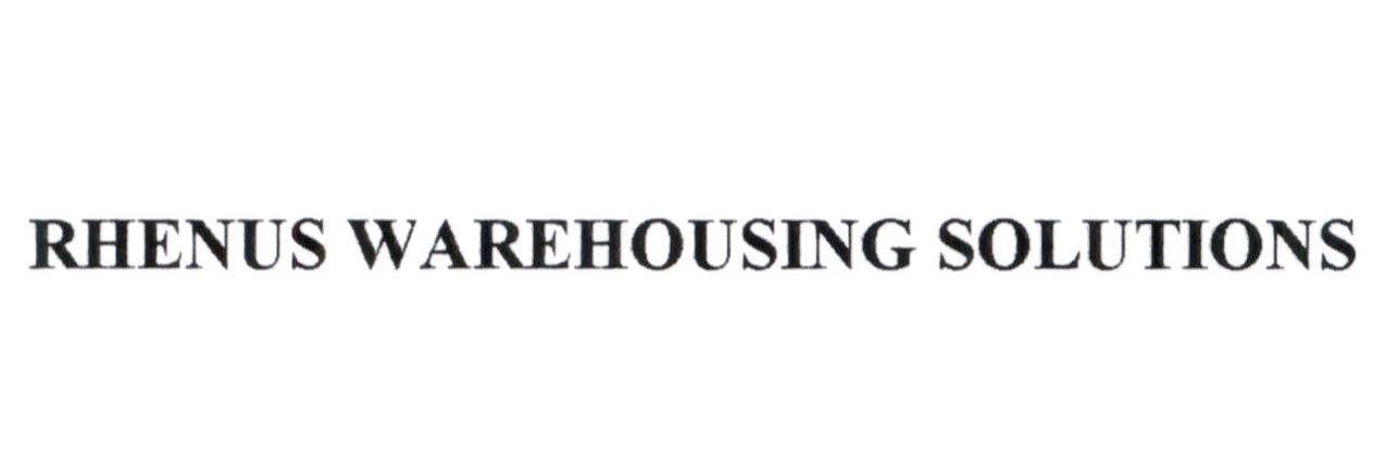 RHENUS WAREHOUSING SOLUTIONS