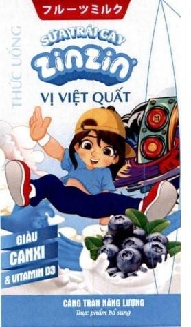 SỮA TRÁI CÂY zinzin VỊ VIỆT QUẤT THỨC UỐNG GIÀU CANXI & VITAMIN D3 CĂNG TRÀN NĂNG LƯỢNG Thực phẩm bổ sung [phư-rư-trư-mi-rư-cư: sữa trái cây]