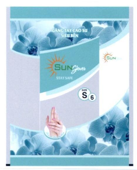 SUN Gloves SUN Gloves STAY SAFE Găng Tay Cao Su Siêu Bền SIZE S 6