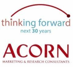 thinking forward next 30 years ACORN MARKETING & RESEARCH CONSULTANTS