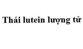 Thái lutein lượng tử