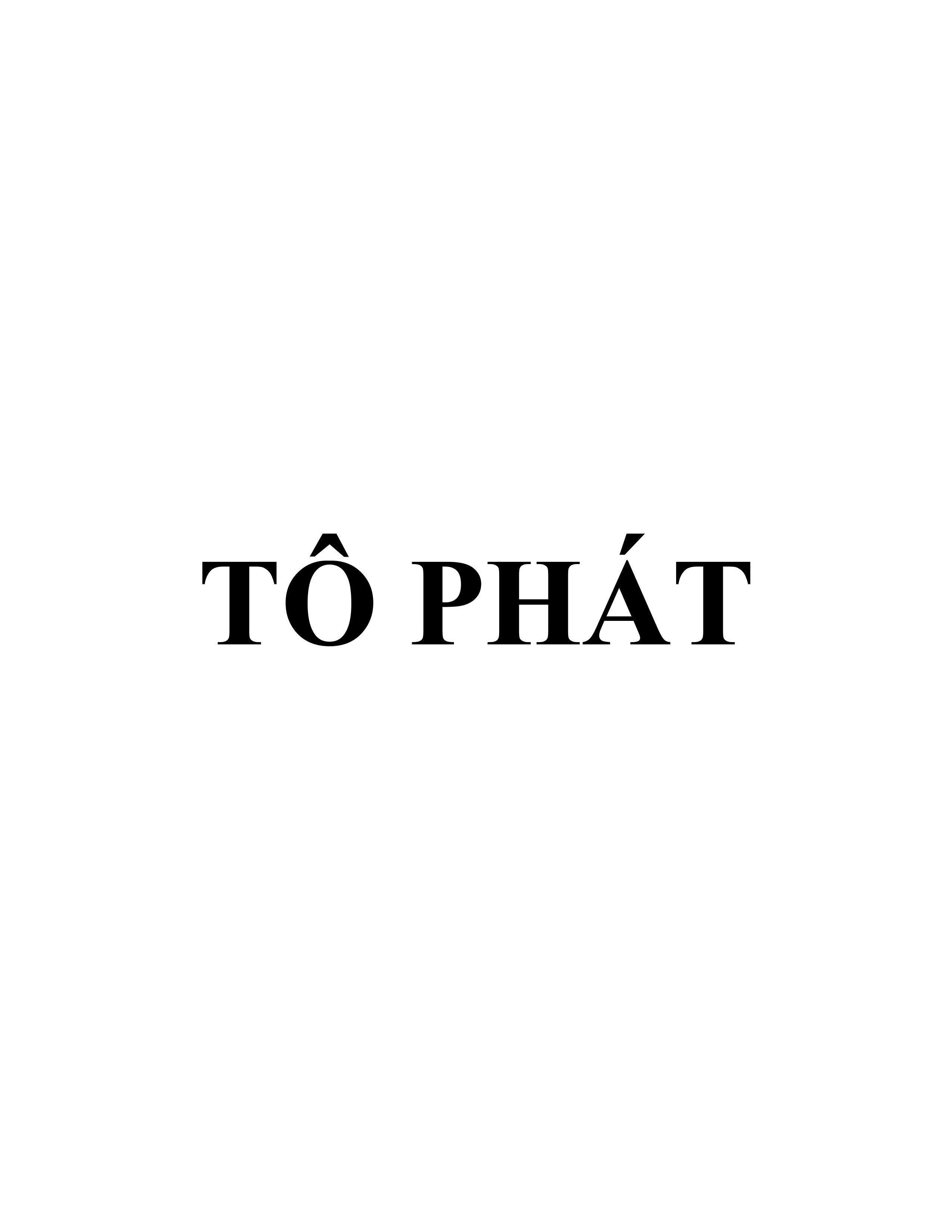 TÔ PHÁT