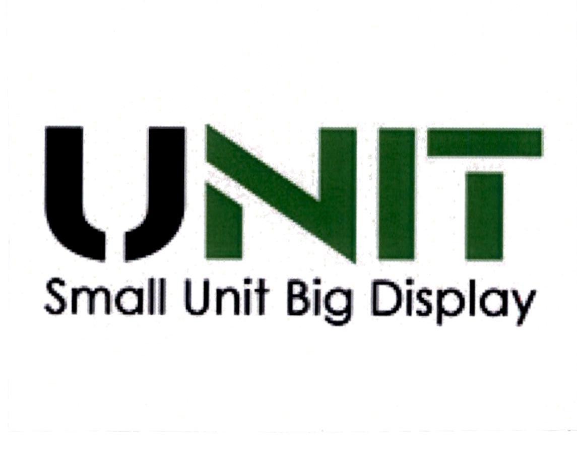 UNIT Small Unit Big Display