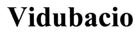 Vidubacio