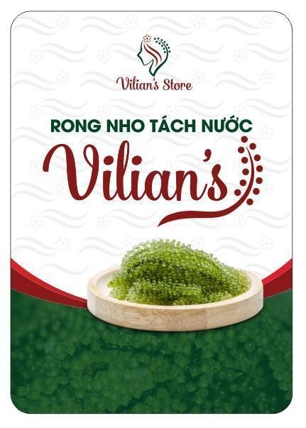 Vilian's Store Rong Nho Tách Nước Vilian's