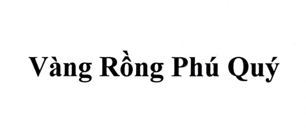 Vàng Rồng Phú Quý