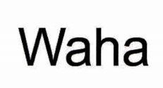 Waha