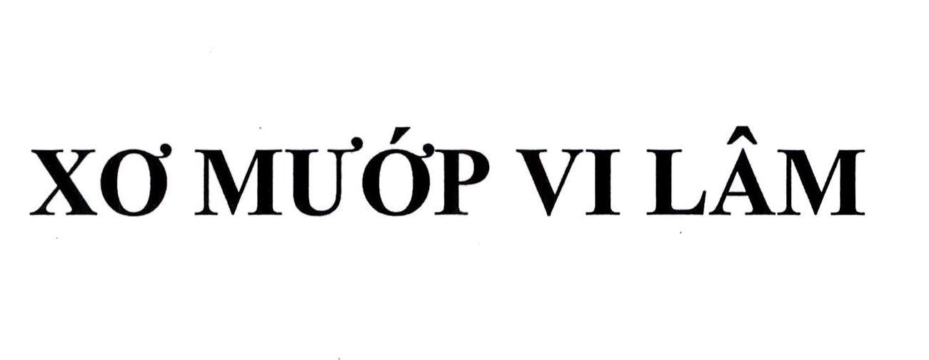 XƠ MƯỚP VI LÂM