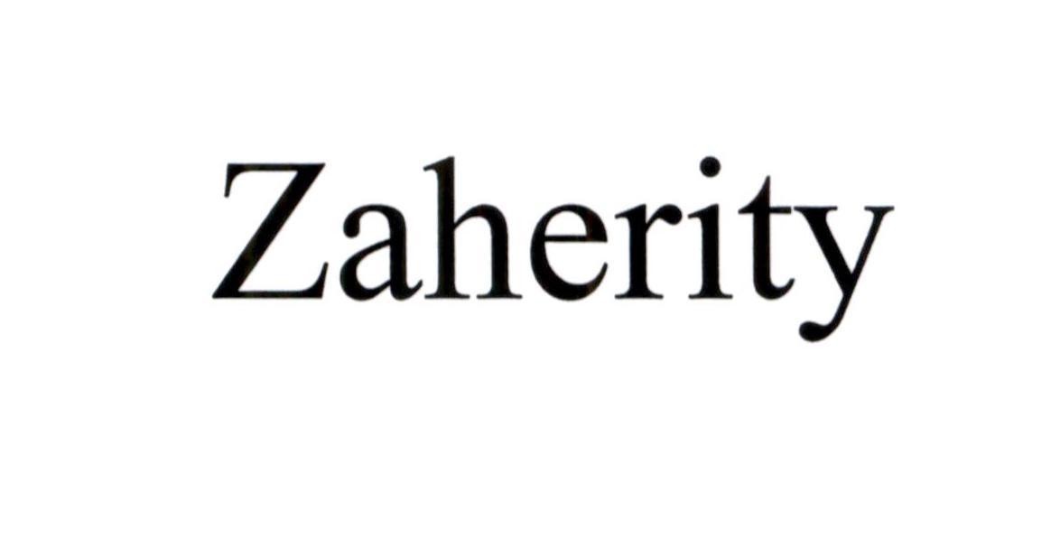 Zaherity